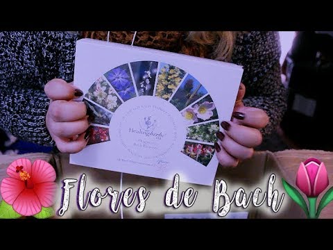 ASMR CHILE/ESPAÑOL - SHOW & TELL 🌸  Las 38 Tarjetas de las Flores del Dr.Bach 🌺