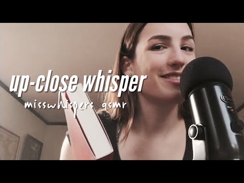 Up-Close Whisper w. Lotion Sounds // ASMR