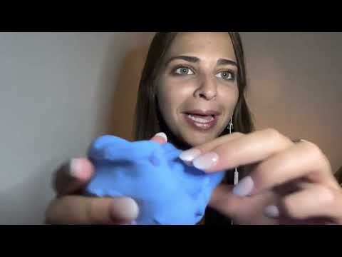 ASMR| Playing with slime while talking about my Anxiety