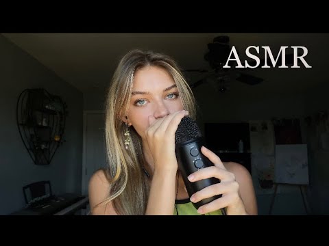 Sensitive Whisper Ramble~(inaudible whispers, mouth sounds, hand movements, repetition) | ASMR