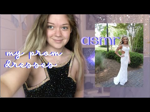 Prom dress asmr ✨🖤 ~ going down memory lane pure whisper ramble