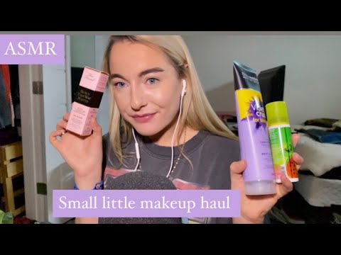 ASMR | small makeup haul