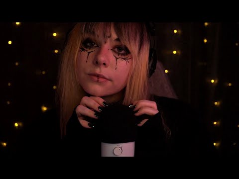 ASMR | 3 HOURS most slow gentle Mic Scratching & soft Blowing for Sleep - Rain Sounds, no talking
