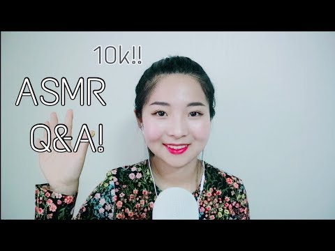 [한국어 Korean ASMR] 10K 기념 Q&A 답변!! Whispering 😘