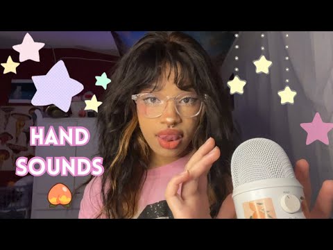 Cozy Hand Sounds ASMR⭐️Chill Mouth Sounds, Fabric Scratching, Positive Affirmations, Snapping