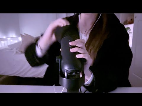 ✧･ﾟASMR fast aggressive MIC triggers! ~ (mic cover swirling, pumping etc) | no talking ver. in desc