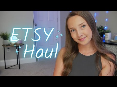 ASMR| Etsy Haul ✨Supporting Small Businesses✨