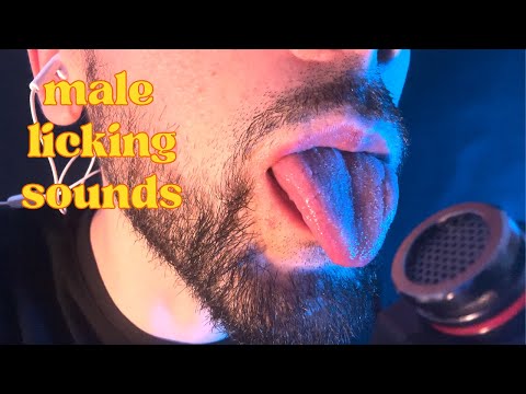 LOOK AT MY TONGUE! | male mouth sounds | ASMR