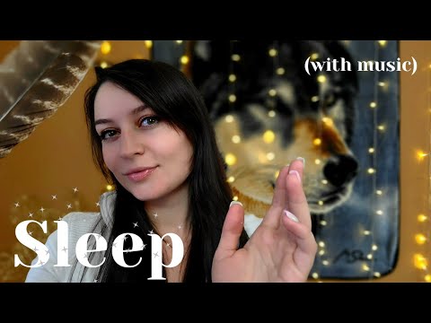 ASMR Reiki Session (w/MUSIC) for Deep and Intense Sleep Fall and Stay Asleep Soft Spoken Relaxation