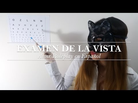 ⭐️ ASMR Español ⭐️ ❤️ Examen de la vista  ❤️ Roleplay oftalmólogo  ❤️
