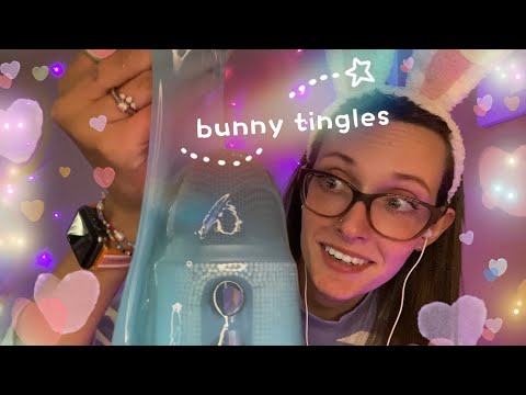 asmr easter tingles • eating • slime • candy • teeth tapping ✨💕🐰