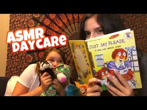 ASMR Daycare Roleplay| Your First Time! (ft. Kenz)