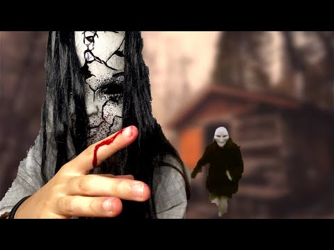 ASMR | Helping you escape from the scary cabin in the woods! (HALLOWEEN ROLEPLAY)