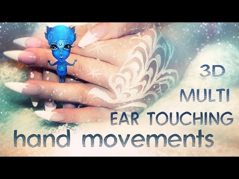 Multilayered ASMR - Ear touching - HAND MOVEMENTS ❖ АСМР на русском: Плавные Движения руками