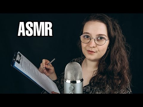 ASMR - Interview Roleplay - Interviewing You Role Play - german/deutsch