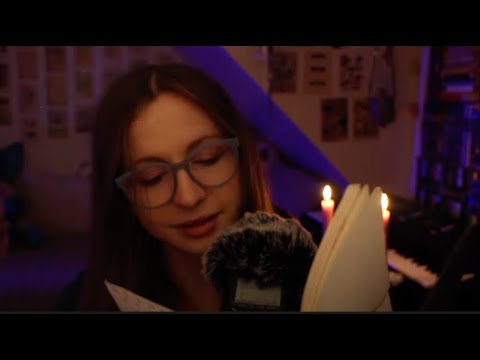 TRIGGER WORDS from my journal! ASMR Close Up Whispers ~