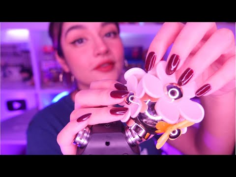 ASMR Tingly Tascam Tapping *IN YOUR EARS*
