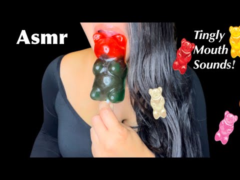 Asmr Eating a Giant Gummy Bear No Talking