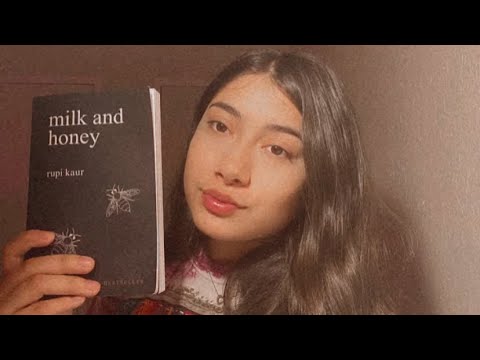 ASMR | reading poetry to you from milk & honey 🍯