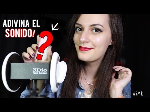 ♡ASMR español♡ ADIVINA EL SONIDO, HERMOSURA!♥ |Cosquillas|