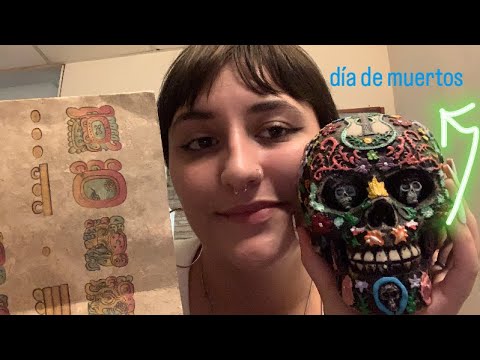 ASMR con objetos culturales de MÉXICO 🇲🇽 😴