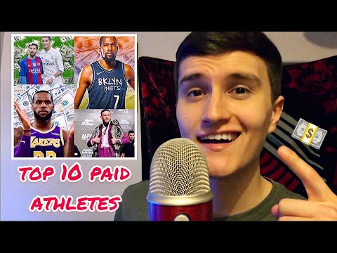 Top 10 Highest Paid Athletes 💵 ( ASMR )