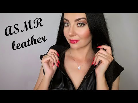 ASMR Faux Leather Sounds | Leather Tapping & Scratching with Long Nails