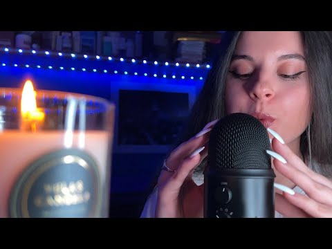 ASMR Mic Scratching, Mouth Sounds, Inaudible y Visual