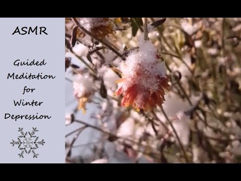 ASMR Guided Meditation for Winter Depression (ear to ear)