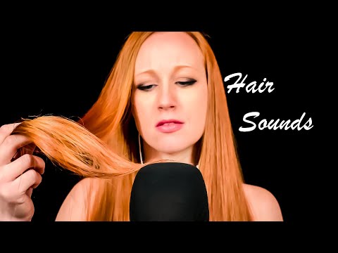 Hair Brushing ASMR: Scrunching and Mic Brushing