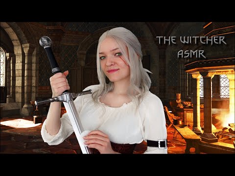 ASMR The Witcher 🐺🌿 Ciri helps you prepare for a Monster Fight in Kaer Morhen