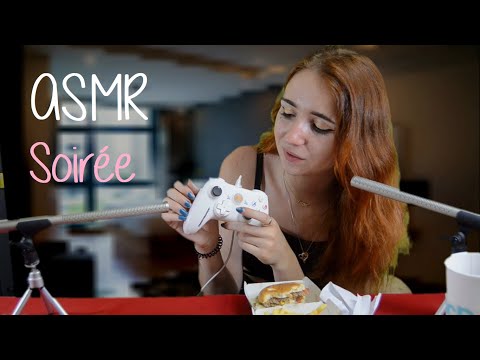 ASMR Français | RP Tu passes ta soirée avec moi 2 (Fast food, Brawl Stars, série) 🍟🍔