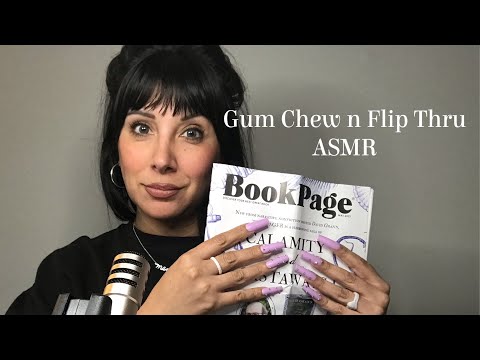 Asmr | Bookpage 📚 Book Recommendations| Gum Chewing