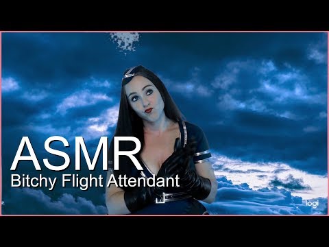ASMR Bitchy flight attendant