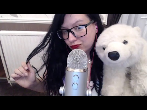 Asmr Live Stream - Relaxing Tingly Scalp Massage &  A Fluffy Polar Bear!! 22:00gmt