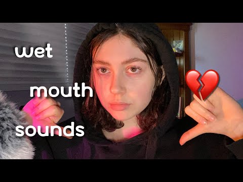 ASMR if you are lonely on Valentine’s-MOUTH SOUNDS and POSITIVE AFFIRMATIONS (FLOOFY mic scratching)