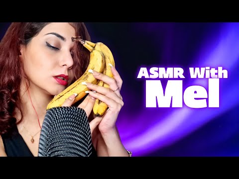 ASMR With Mel | Eating Bananas And Mouth Sounds