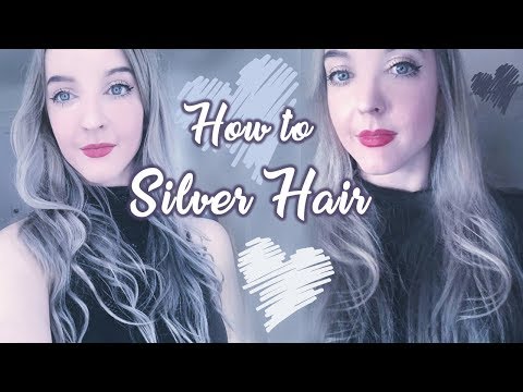 HOW TO: SILVER HAIR TUTORIAL ♥