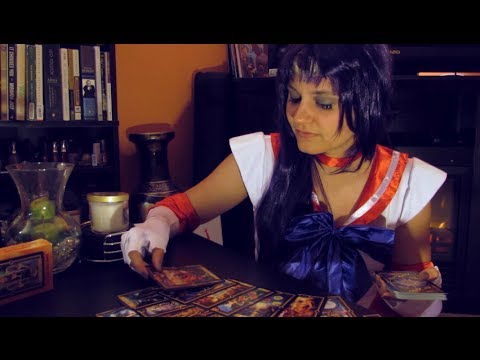 ASMR Role Play. Guided Meditation and Tarot Reading with Sailor Mars! (Soft Spoken)