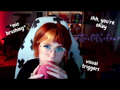 ASMR | You're okay, shhhh, and other triggers