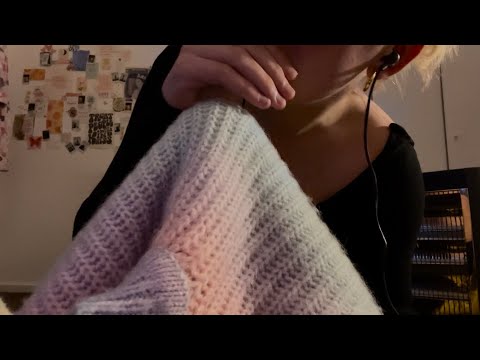 Trying ASMR for the first time (again… a year later) rambling, hand and mouth sounds, mic scratching