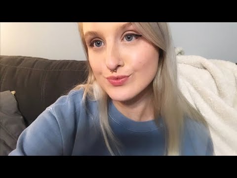 ASMR DOING MY MAKEUP | Tapping and whispering