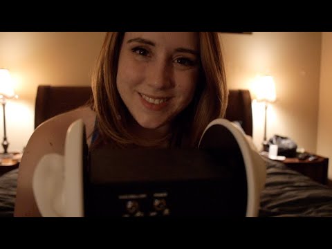 [ASMR] Ear Massage & Soft Whispering in Bed to Help You Fall Asleep