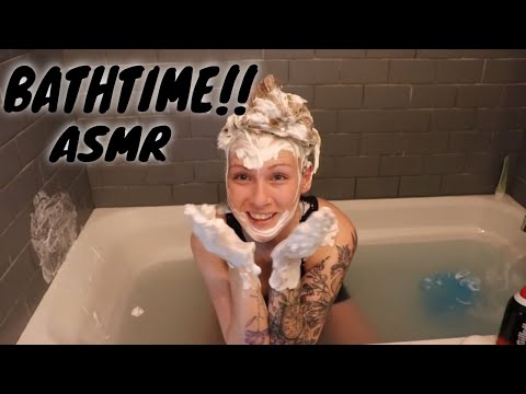 BATHTUB ASMR, Relax With Me In The Bath!