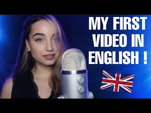 ASMR : My first video in english 🇬🇧