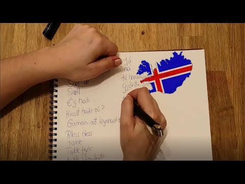 ASMR Teaching You Some Icelandic - SOFT SPOKEN - Personal Teacher
