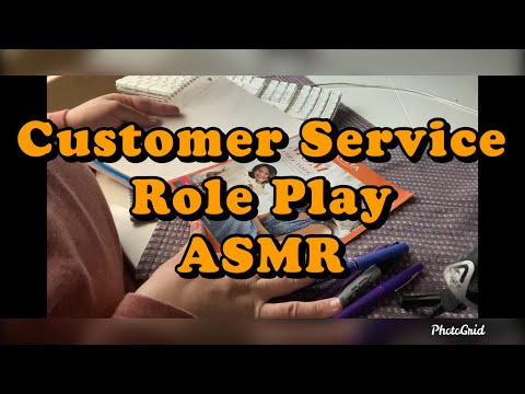 ASMR Customer Service/Ordering Gifts From A Catalog