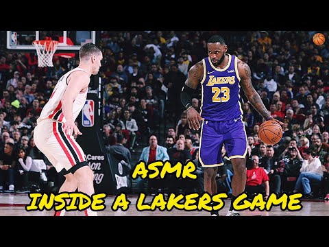 ASMR | Inside A Lakers Game 🏀