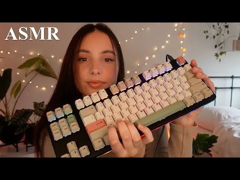 ASMR Keyboard Sounds ⌨️ (Typing, Clicking …)