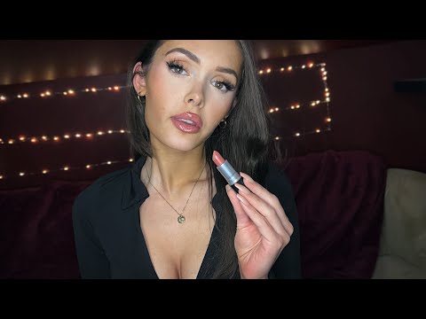 ASMR Doing Your Date Night Makeup - Personal Attention